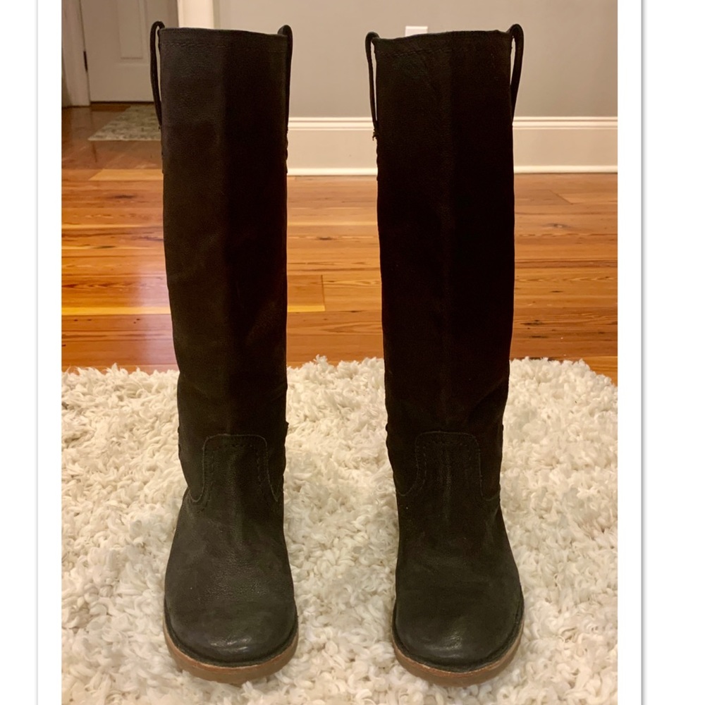 Frye Celia X Stitch Riding Boots